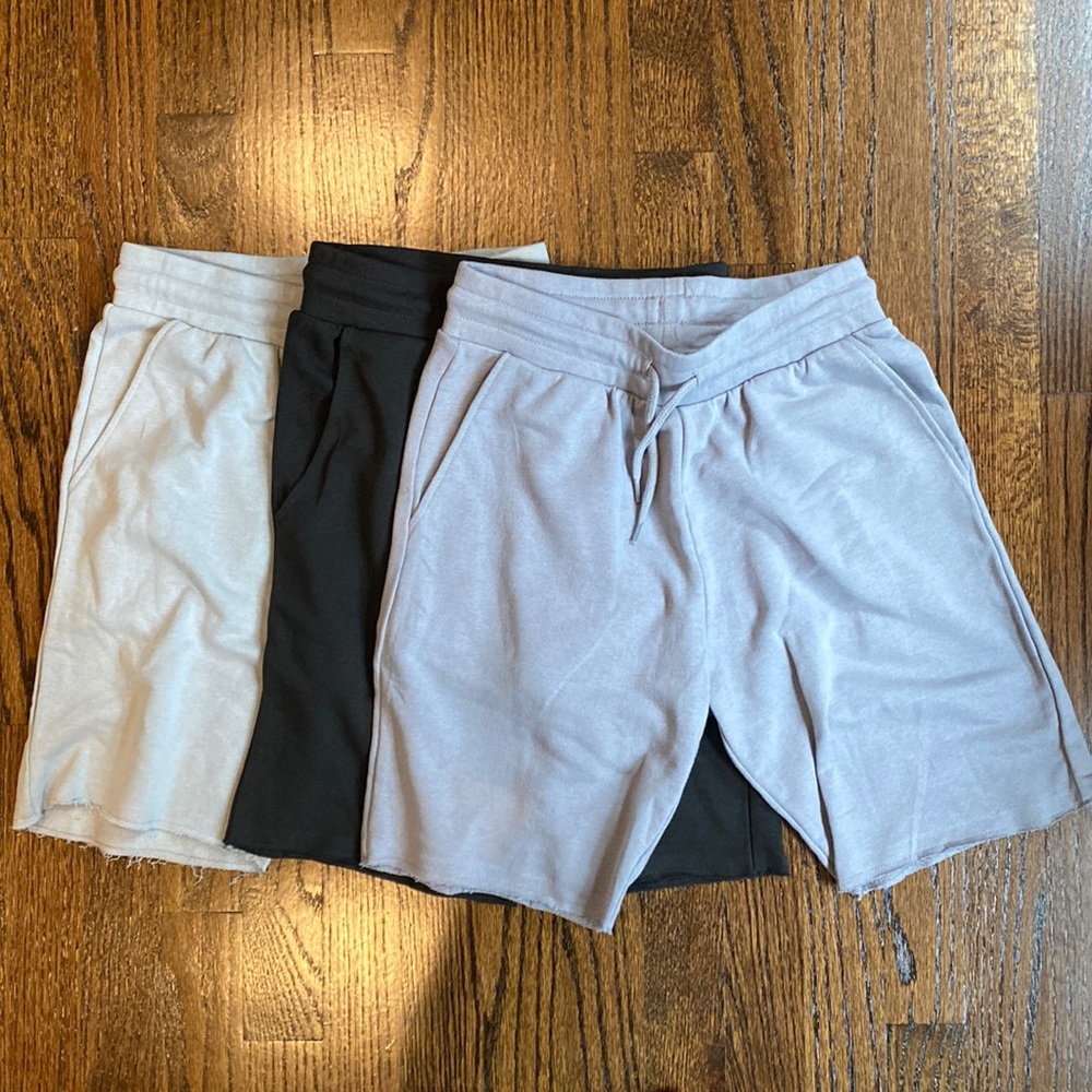 Never Worn Set of 3 H&M Sweat Shorts (Boys) - Size 14